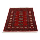 Pakistanska preproga bordo Bukhara 78x120 Ročno vozlana orientalska preproga