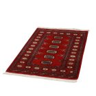 Pakistanska preproga bordo Bukhara 78x120 Ročno vozlana orientalska preproga