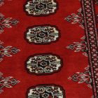 Pakistanska preproga bordo Bukhara 78x120 Ročno vozlana orientalska preproga