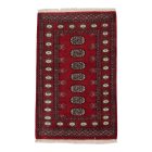 Pakistanska preproga bordo Bukhara 78x122 Ročno vozlana orientalska preproga