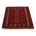 Pakistanska preproga bordo Bukhara 78x122 Ročno vozlana orientalska preproga