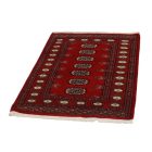 Pakistanska preproga bordo Bukhara 78x122 Ročno vozlana orientalska preproga