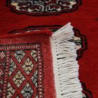 Pakistanska preproga bordo Bukhara 78x122 Ročno vozlana orientalska preproga
