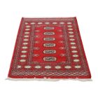 Pakistanska preproga bordo Bukhara 79x125 Ročno vozlana orientalska preproga