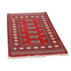 Pakistanska preproga bordo Bukhara 79x125 Ročno vozlana orientalska preproga