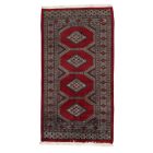 Pakistanska preproga bordo Jaldar 71x129 Ročno vozlana orientalska preproga