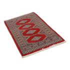 Pakistanska preproga bordo Jaldar 71x129 Ročno vozlana orientalska preproga