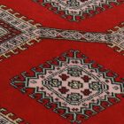 Pakistanska preproga bordo Jaldar 71x129 Ročno vozlana orientalska preproga