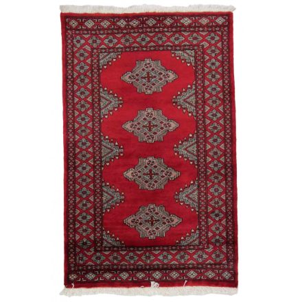 Pakistanska preproga bordo Jaldar 77x121 Ročno vozlana orientalska preproga