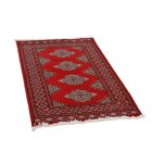 Pakistanska preproga bordo Jaldar 77x121 Ročno vozlana orientalska preproga