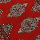 Pakistanska preproga bordo Jaldar 77x121 Ročno vozlana orientalska preproga