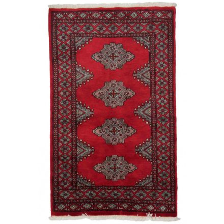 Preproga Pakistan rdeča Jaldar 77x124 ročno vozlana orientalska preproga