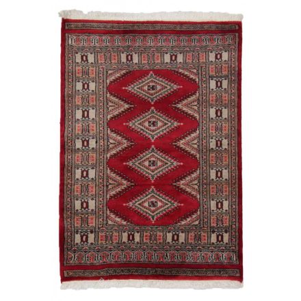Pakistanska preproga bordo Jaldar 78x110 Ročno vozlana orientalska preproga