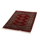 Pakistanska preproga bordo Jaldar 78x110 Ročno vozlana orientalska preproga