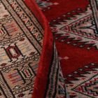 Pakistanska preproga bordo Jaldar 78x110 Ročno vozlana orientalska preproga
