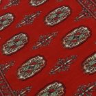Pakistanska preproga Bukhara 96x160 cm – bordo ročno vozlana orientalska preproga