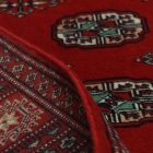Pakistanska preproga bordo Bukhara 93x160 Ročno vozlana orientalska preproga
