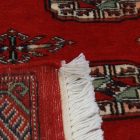 Pakistanska preproga Bukhara 96x160 cm – bordo ročno vozlana orientalska preproga