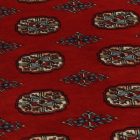 Pakistanska preproga bordo Bukhara 94x152 Ročno vozlana orientalska preproga