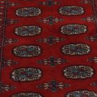Pakistanska preproga bordo Bukhara 93x146 Ročno vozlana orientalska preproga