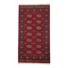 Pakistanska preproga bordo Bukhara 94x163 Ročno vozlana orientalska preproga