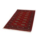 Pakistanska preproga bordo Bukhara 94x163 Ročno vozlana orientalska preproga