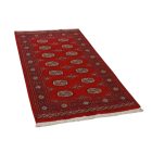 Pakistanska preproga bordo Bukhara 94x163 Ročno vozlana orientalska preproga