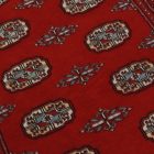 Pakistanska preproga bordo Bukhara 94x162 Ročno vozlana orientalska preproga