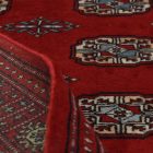 Pakistanska preproga bordo Bukhara 94x162 Ročno vozlana orientalska preproga