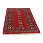 Pakistanska preproga bordo Bukhara 96x153 Ročno vozlana orientalska preproga