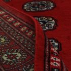 Pakistanska preproga bordo Bukhara 96x153 Ročno vozlana orientalska preproga