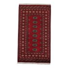 Pakistanska preproga bordo Bukhara 96x162 Ročno vozlana orientalska preproga