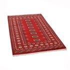 Pakistanska preproga bordo Bukhara 96x162 Ročno vozlana orientalska preproga