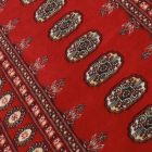 Pakistanska preproga bordo Bukhara 96x162 Ročno vozlana orientalska preproga