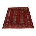 Pakistanska preproga bordo Bukhara 93x162 Ročno vozlana orientalska preproga