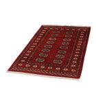 Pakistanska preproga bordo Bukhara 93x162 Ročno vozlana orientalska preproga