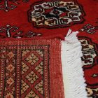 Pakistanska preproga bordo Bukhara 93x162 Ročno vozlana orientalska preproga