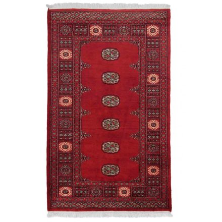Pakistanska preproga bordo Bukhara 96x159 Ročno vozlana orientalska preproga