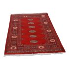 Pakistanska preproga bordo Bukhara 96x159 Ročno vozlana orientalska preproga