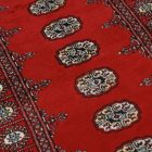 Pakistanska preproga bordo Bukhara 94x160 Ročno vozlana orientalska preproga