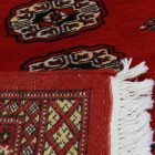 Pakistanska preproga bordo Bukhara 94x160 Ročno vozlana orientalska preproga