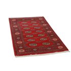 Pakistanska preproga bordo Bukhara 94x156 Ročno vozlana orientalska preproga