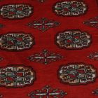 Pakistanska preproga bordo Bukhara 94x156 Ročno vozlana orientalska preproga