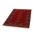 Pakistanska preproga bordo Bukhara 96x155 Ročno vozlana orientalska preproga
