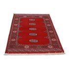 Pakistanska preproga bordo Bukhara 96x155 Ročno vozlana orientalska preproga