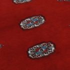 Pakistanska preproga bordo Bukhara 96x155 Ročno vozlana orientalska preproga