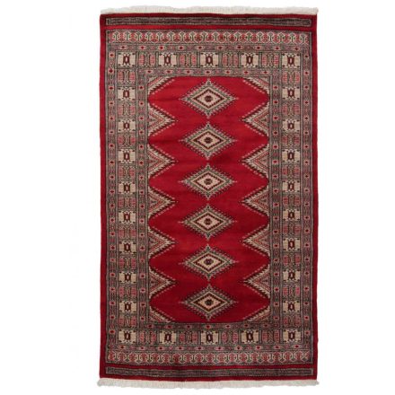 Pakistanska preproga bordo Jaldar 97x162 Ročno vozlana orientalska preproga