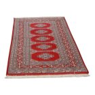 Pakistanska preproga bordo Jaldar 92x159 Ročno vozlana orientalska preproga