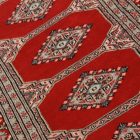 Pakistanska preproga bordo Jaldar 92x159 Ročno vozlana orientalska preproga