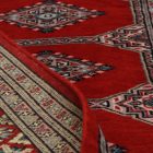 Pakistanska preproga bordo Jaldar 92x159 Ročno vozlana orientalska preproga